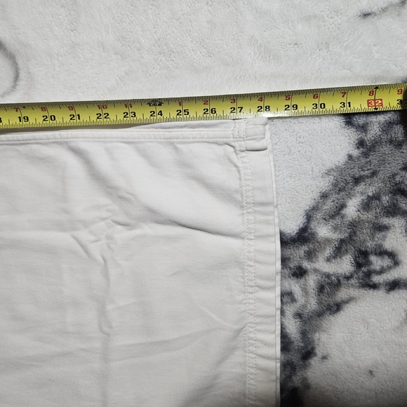 H&M Women's White Denim Drawstring Pants - Picture 7 of 7